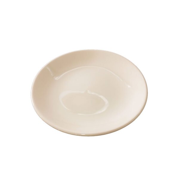 0052 Ceramic Side Plate Cream D17cm