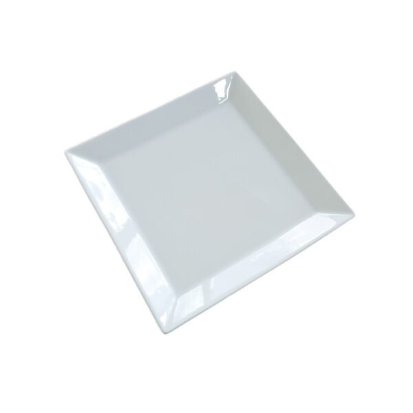 0057 Ceramic Square Plate LW18.7cm H1.2cm