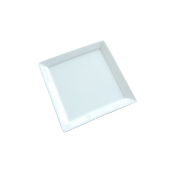 0059 Ceramic Square Plate LW13cm H1.2cm