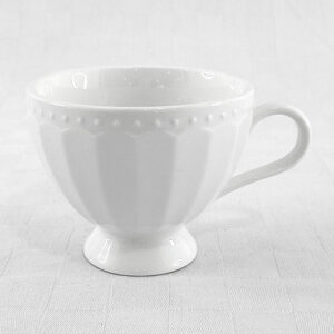 Ceramic Cup with Vertical lines D9.2cm H7cm
