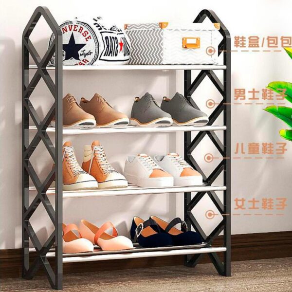 4 tier shoe rack