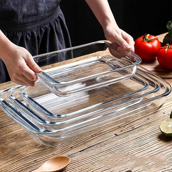 4pc Glass Baking Dish Set