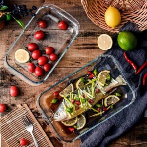 4pc Glass Baking Dish Set