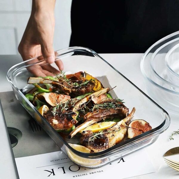 4pc Glass Baking Dish Set