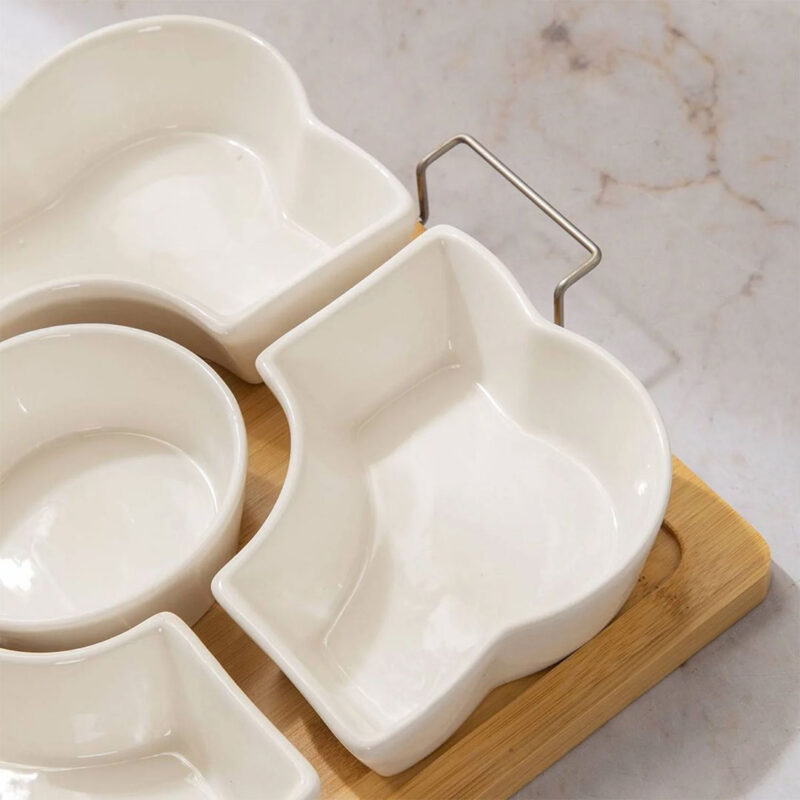 5-Grid-Ceramic-Snack-Tray