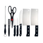 8pc Kitchen Knife Set (Blister Pack)