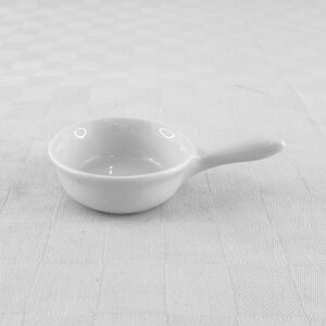 Ceramic Miniature Pan-Shaped Bowl D6.5cm H1.7cm