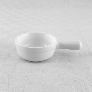 Ceramic Miniature Pan-Shaped Bowl D7.5cm H2.8cm