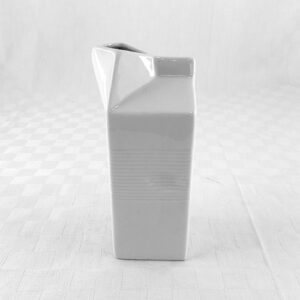 Ceramic Square Milk Jug L&W7cm H19.3cm