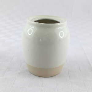 Ceramic Sugar Pot Lidless D6.5cm H9.5cm