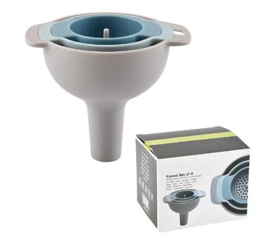 plastic funnel set