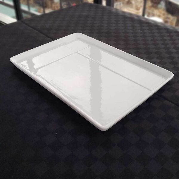 Ceramic Rectangular Platter L34.5cm W25cm H1.8cm