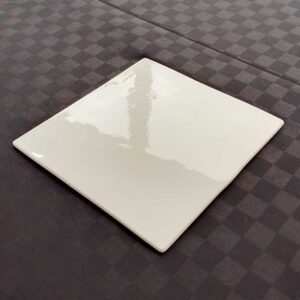 Square Ceramic Flat Platter L&W19cm
