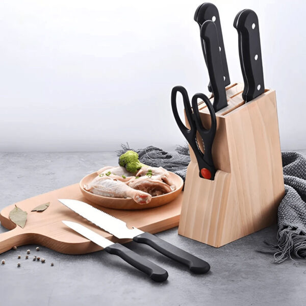 8pc Knife Block Set