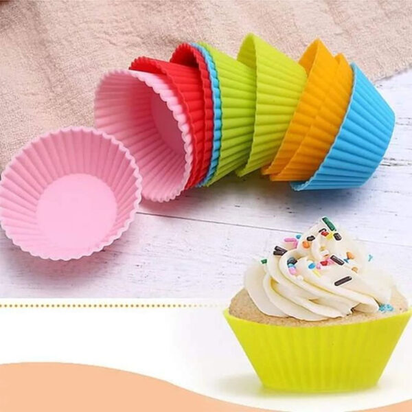 Silicone Cupcake Mold 12pc Set