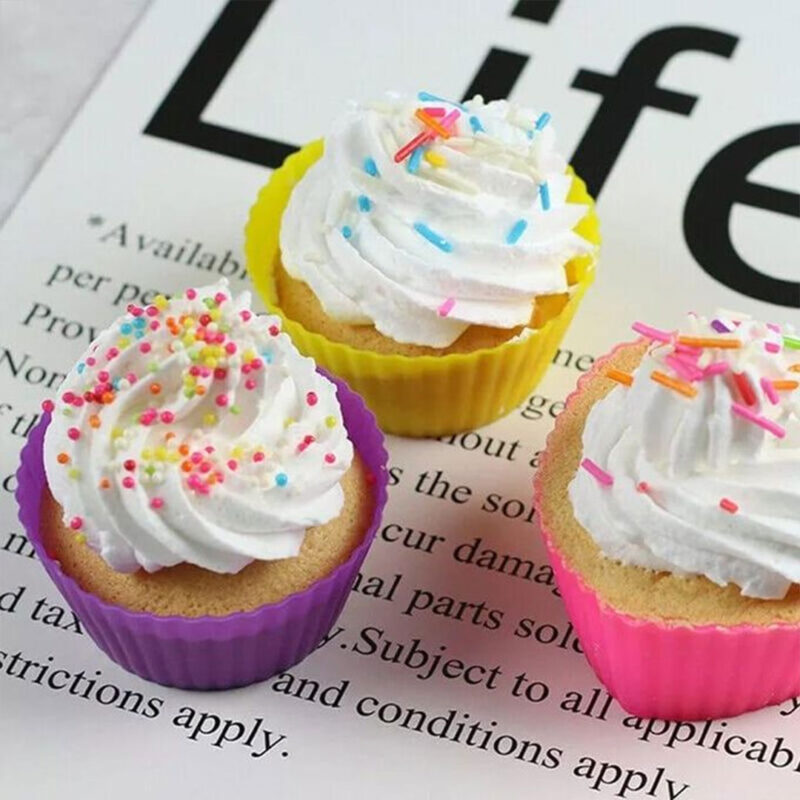 Silicone Cupcake Mold 12pc Set