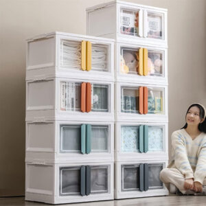 storage box with side doors