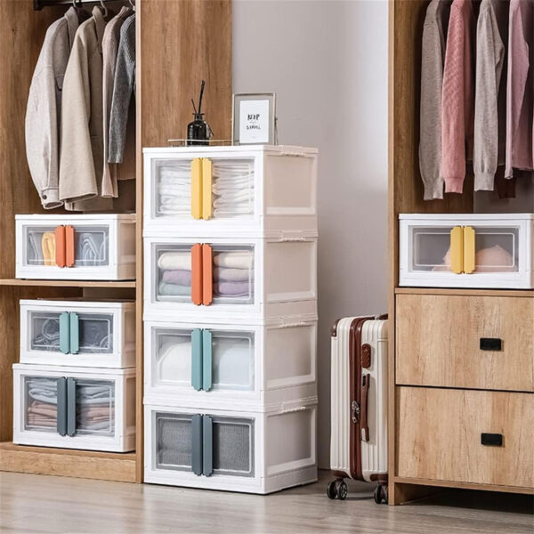 storage box with side doors