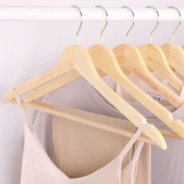 Wooden Hanger (Light Brown)
