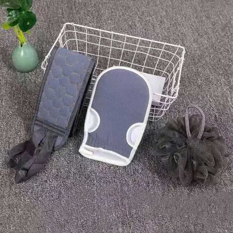 3Pcs Shower/Bath Body Scrubbing Set