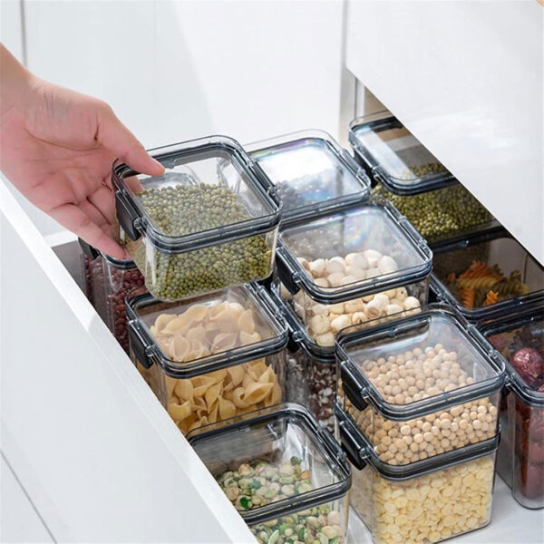 Acrylic Food Storage Containers – Stackable & Airtight