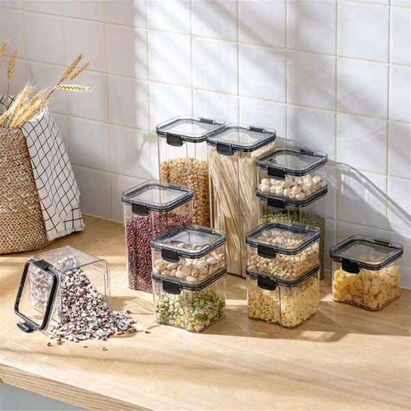 Acrylic Food Storage Containers – Stackable & Airtight