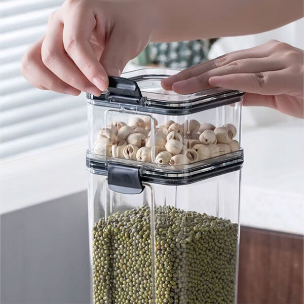 Acrylic Food Storage Containers – Stackable & Airtight