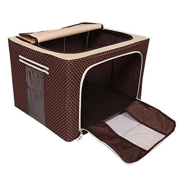 Storage Bag For Clothes With Steel Frame & Window