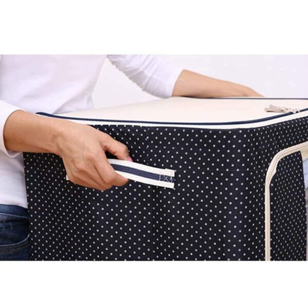 Storage Bag For Clothes With Steel Frame & Window