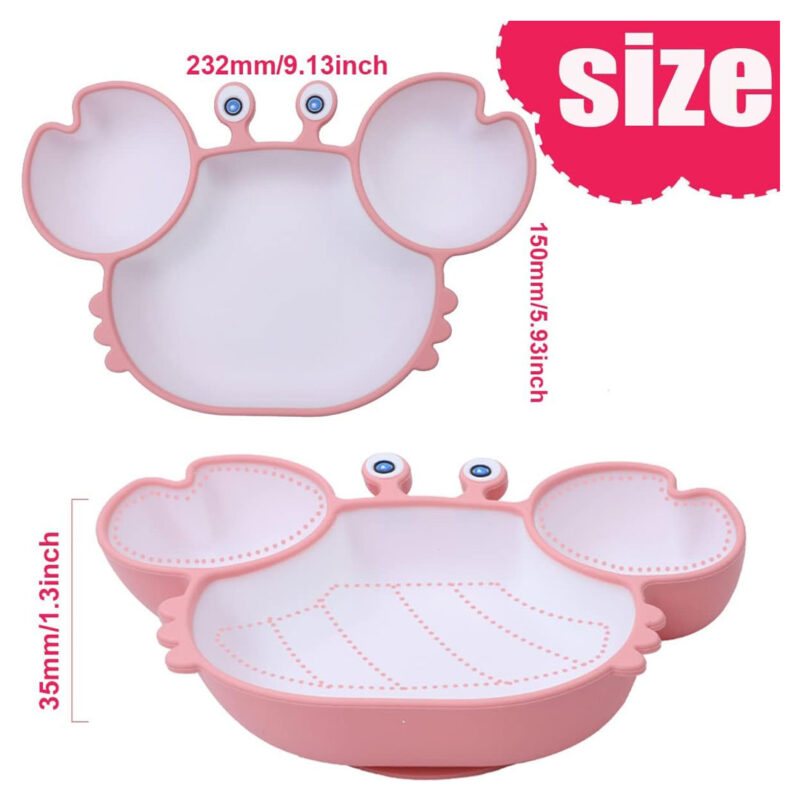 crab-shaped-silicone-plate-for-babies-2 crab-shaped-silicone-plate-for-babies
