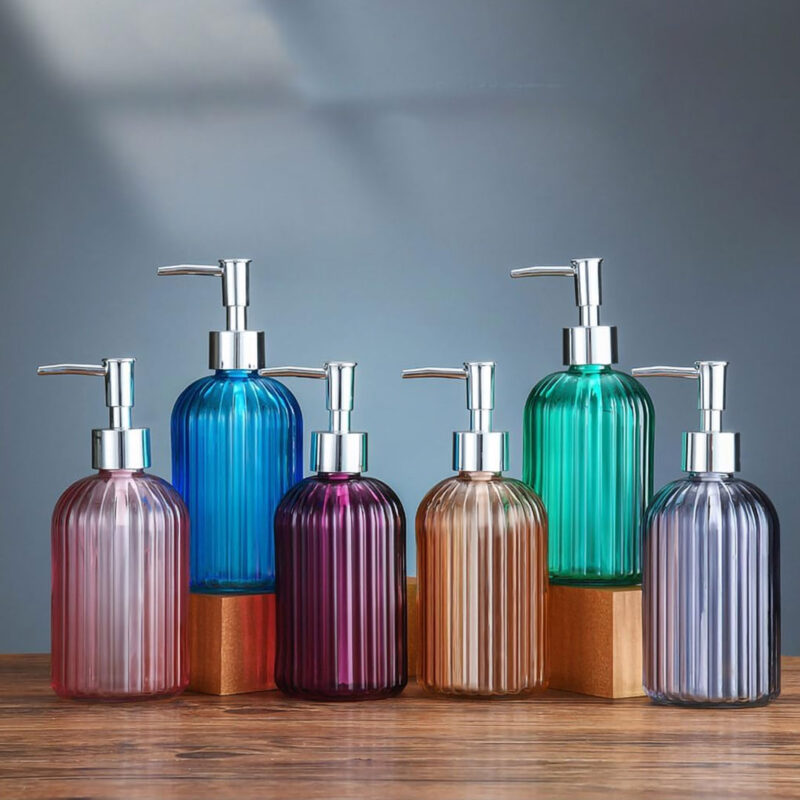 glass-soap-dispenser-2 Glass Soap Dispenser 420ml