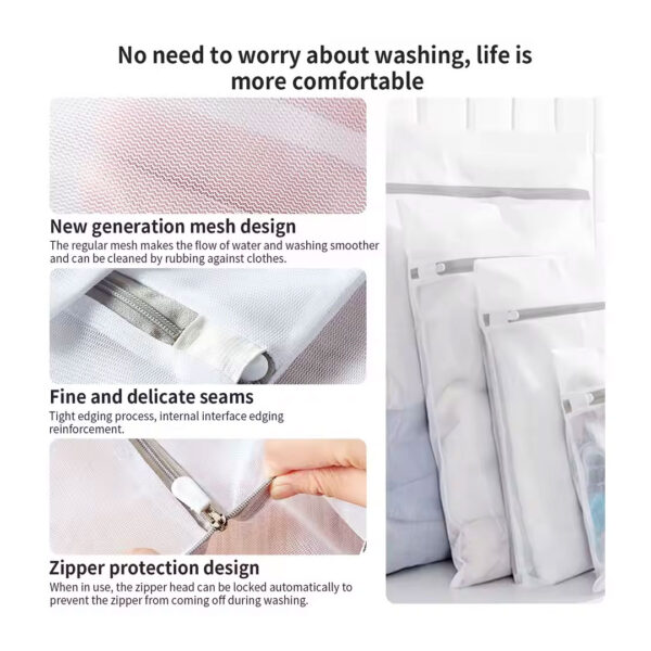 laundry washing bag set