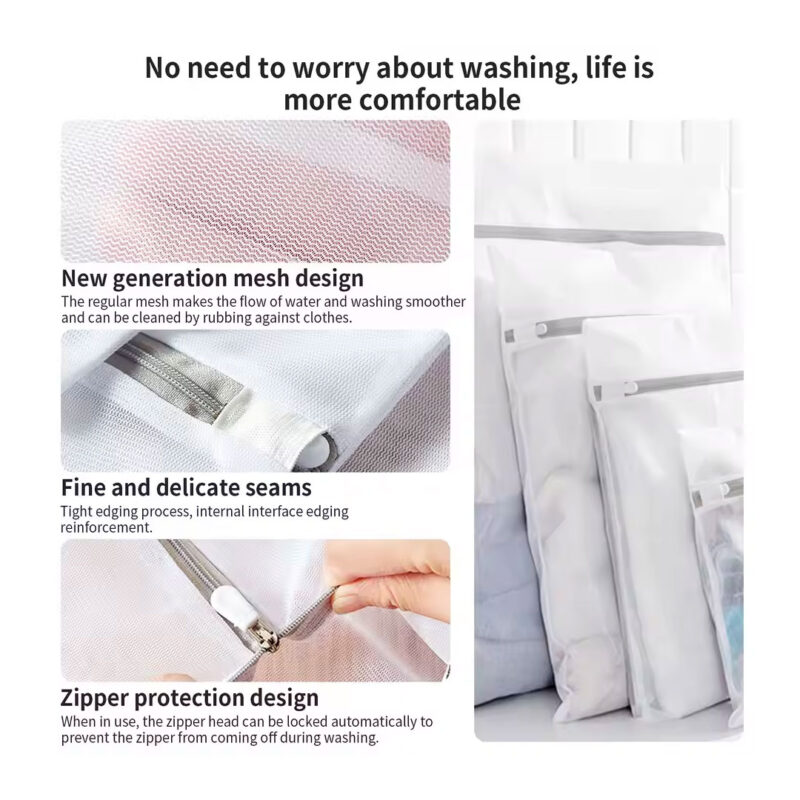 laundry washing bag set