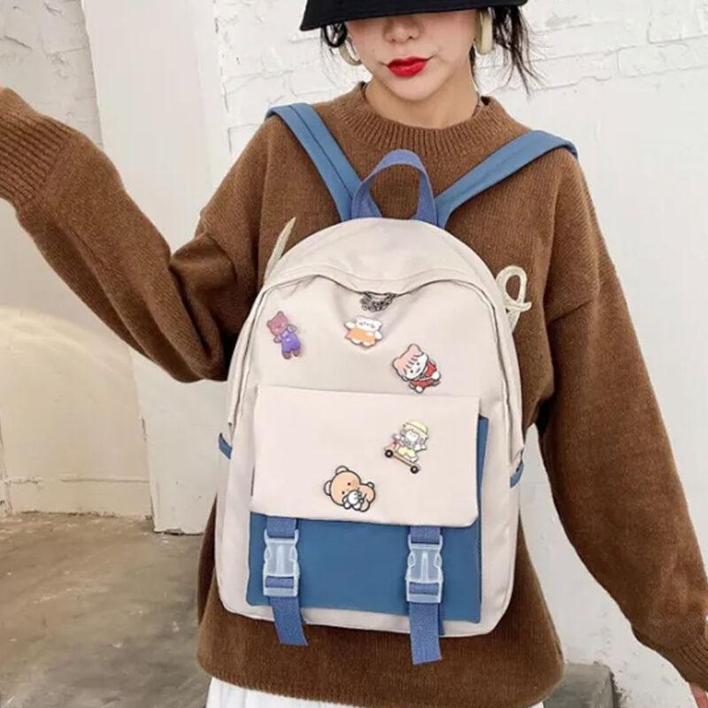 Lightweight School Backpack – 29X13X39cm
