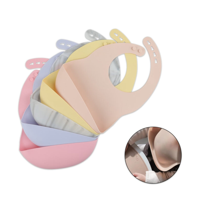 silicone-bibs High Quality Baby Silicone Bibs