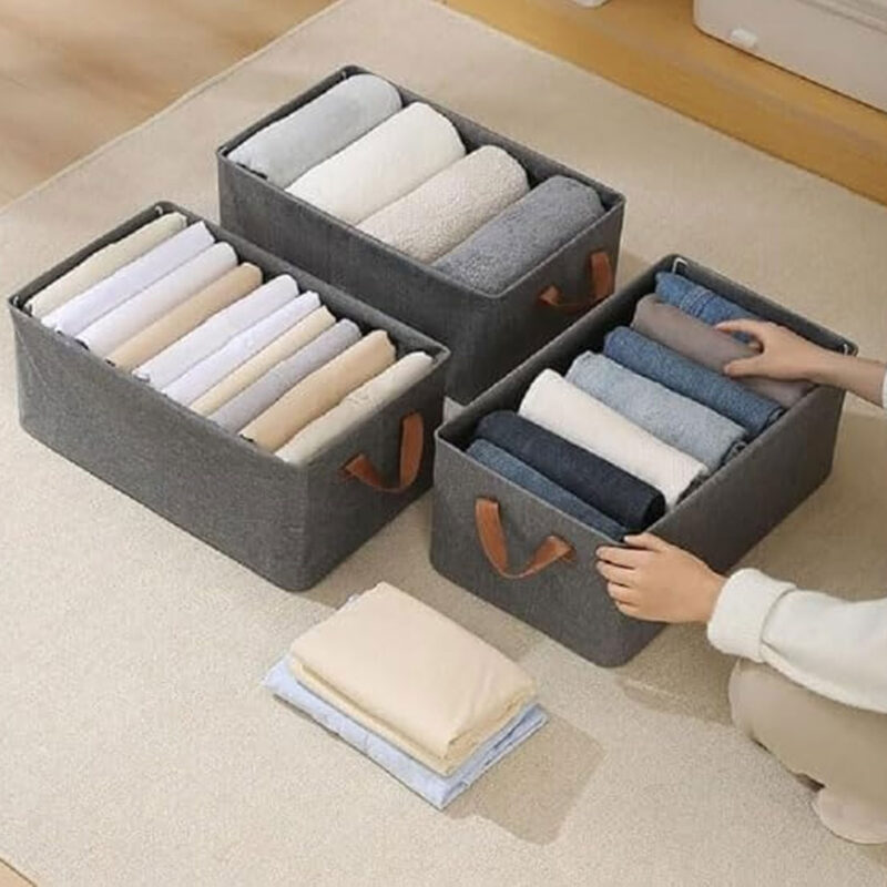 steel-framed-clothes-organizer-2 Steel Framed Foldable Clothes Organiser