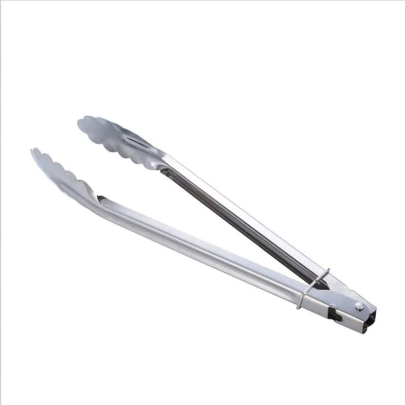 2pc 12" & 16" S/Steel Food Tongs Set