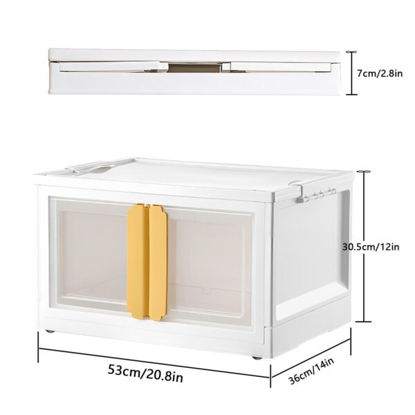storage box with side doors