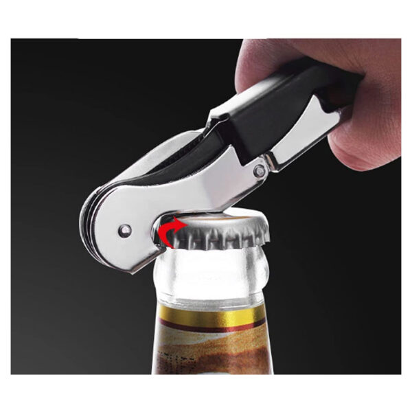 2-in-1 Corkscrew & Bottle Opener - Image 3