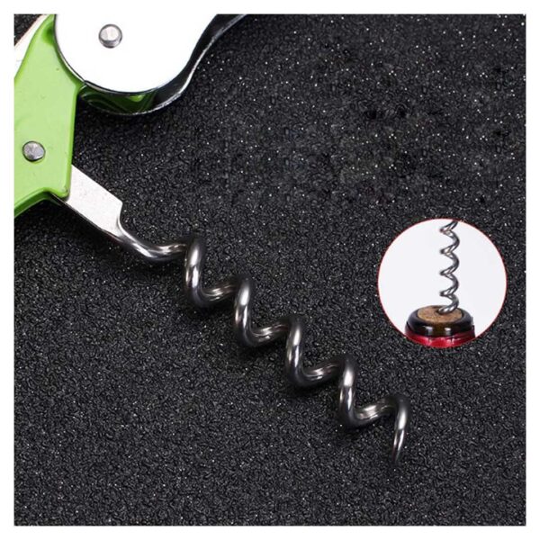 2-in-1 Corkscrew & Bottle Opener - Image 2