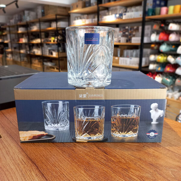 Juice/Whiskey Glass 6pc Set 290ml