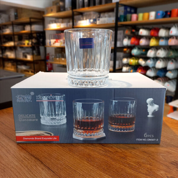 Juice/Whiskey Glass 6pc Set 270ml DM327-2