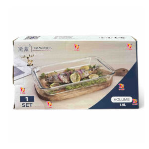 0563-1-litre-glass-baking-dish 1L Glass Baking Dish