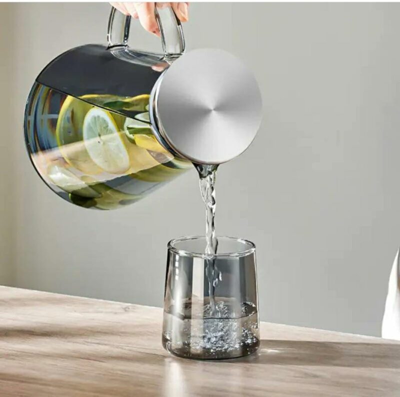61D5VtwVtgL._SL1080_ Jug Set Borosilicate Smoky Grey 1950ml