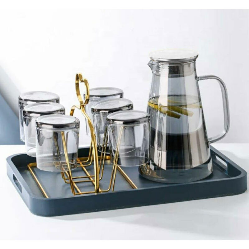 61M4PT7-j8L._SL1080_ Jug Set Borosilicate Smoky Grey 1950ml