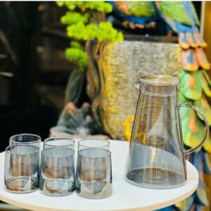 61xh-2VTOFL._SL1093_ Jug Set Borosilicate Smoky Grey 1950ml