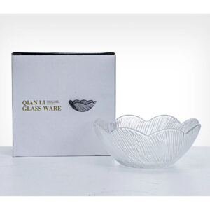 frosted glass bowl