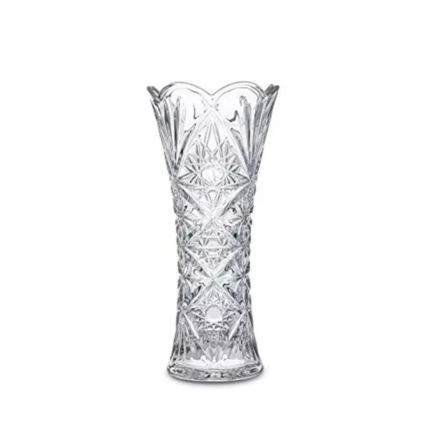23.5cm Elegant Glass Vase