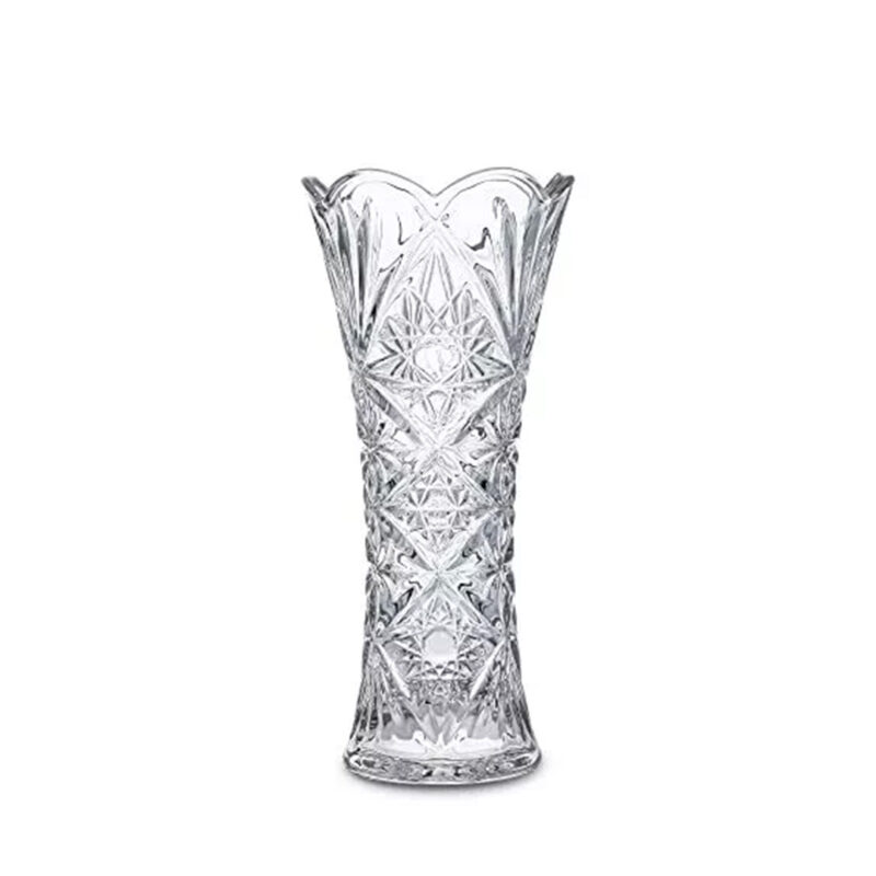 23.5cm Elegant Glass Vase