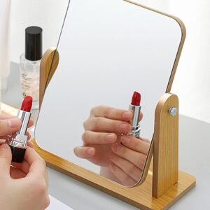Desktop Makeup Mirror (Wooden)